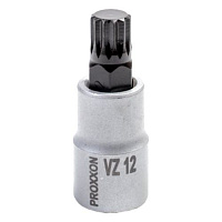1/2" головка с 12-ти зубцовой звездочкой для XZN болтов, 55 мм, VZ 12 Proxxon (23325)
